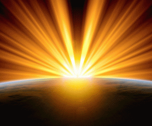 God scheidde het licht van de duisternis