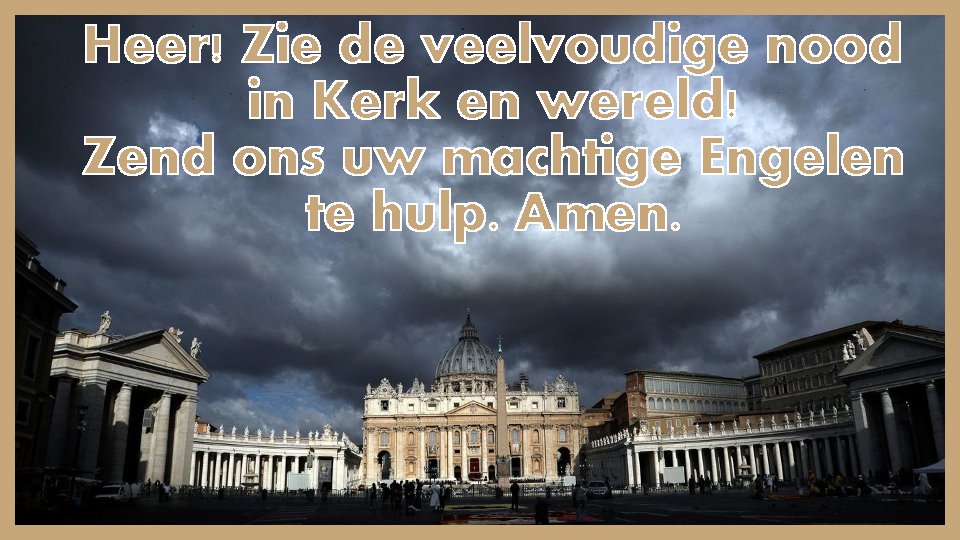 Kerk in nood!