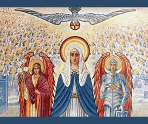 Maria, geducht als een leger in slagorde (3)