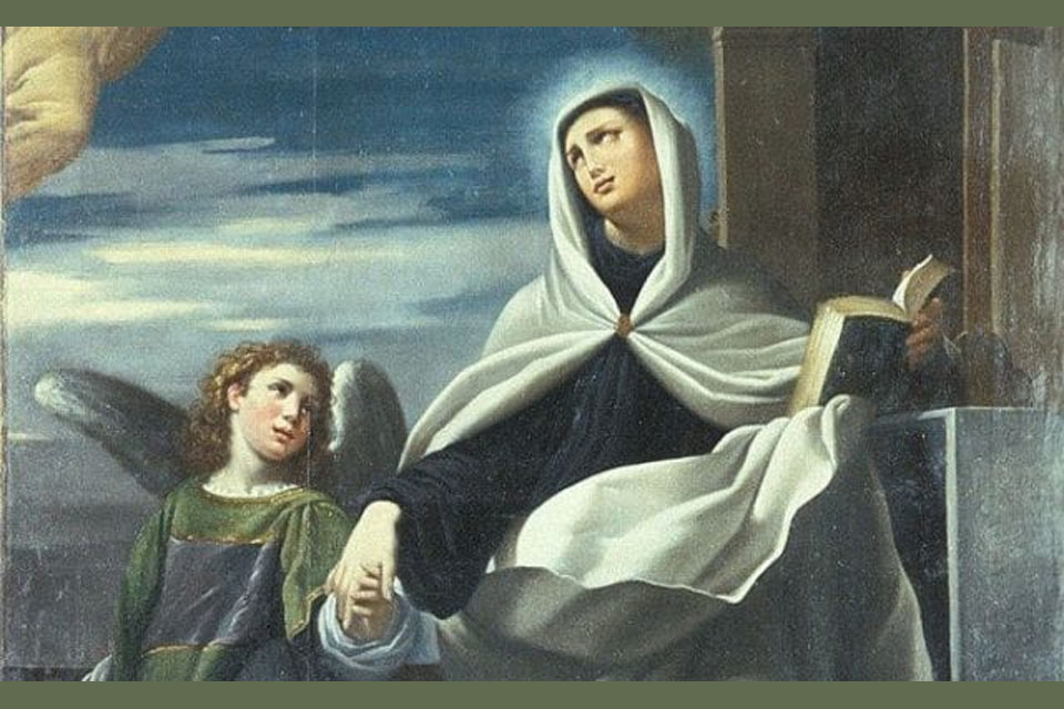Francisca Romana en haar Engelen