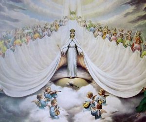 De mantel van Maria