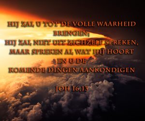 3e Dag van de novene: Profetie