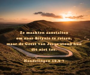 6e dag van de novene: Leidsman