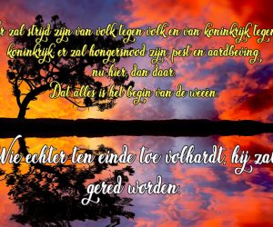 Volharding tot het einde